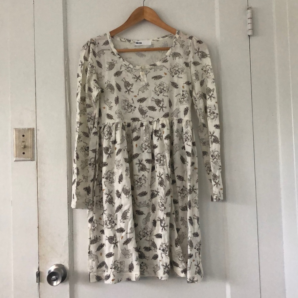 NE-NET Long Sleeve Baby Doll Dress